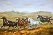 unknow artist Horses 06 Sweden oil painting artist